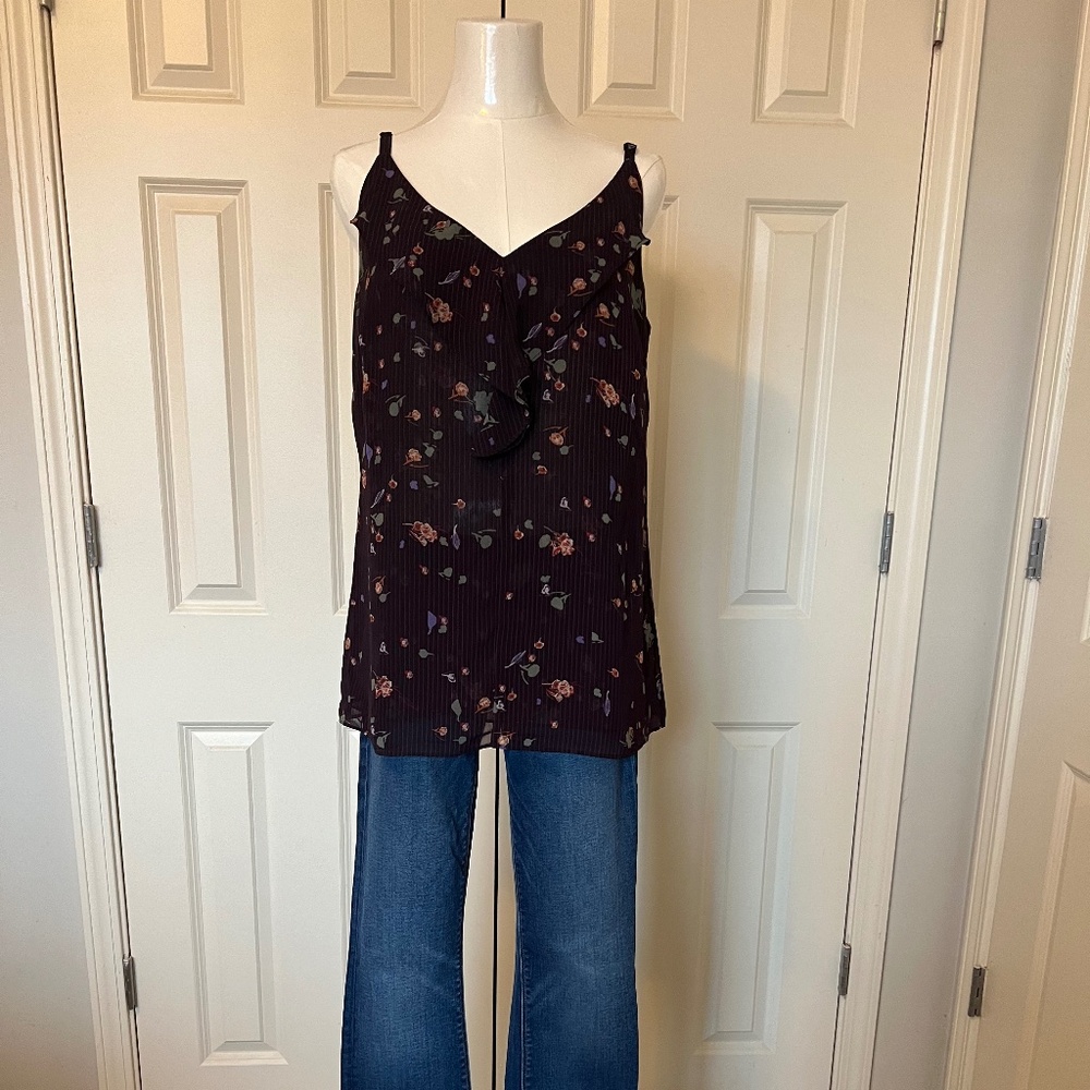 Cabi Pinstripe Cami